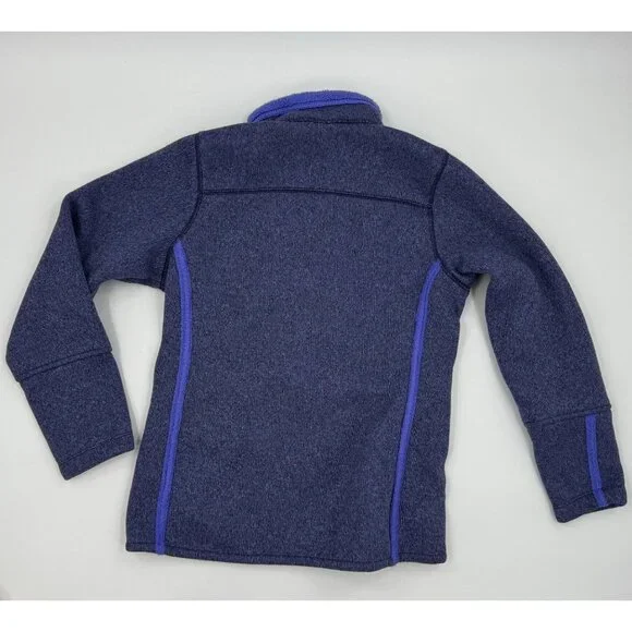 The North Face Girls Banderitas Full-Zip Fleece Jacket Large (14/16) Purple - Picture 10 of 13